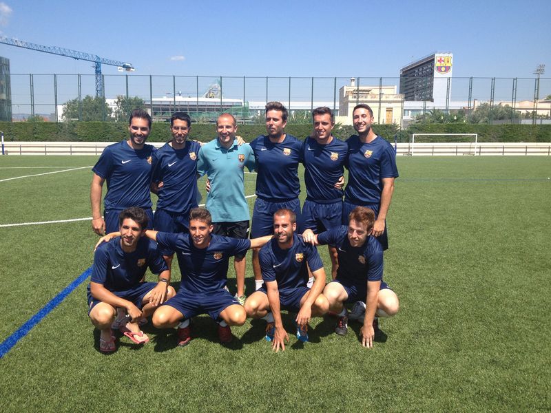 Foto monitores FCB Camp Taiga